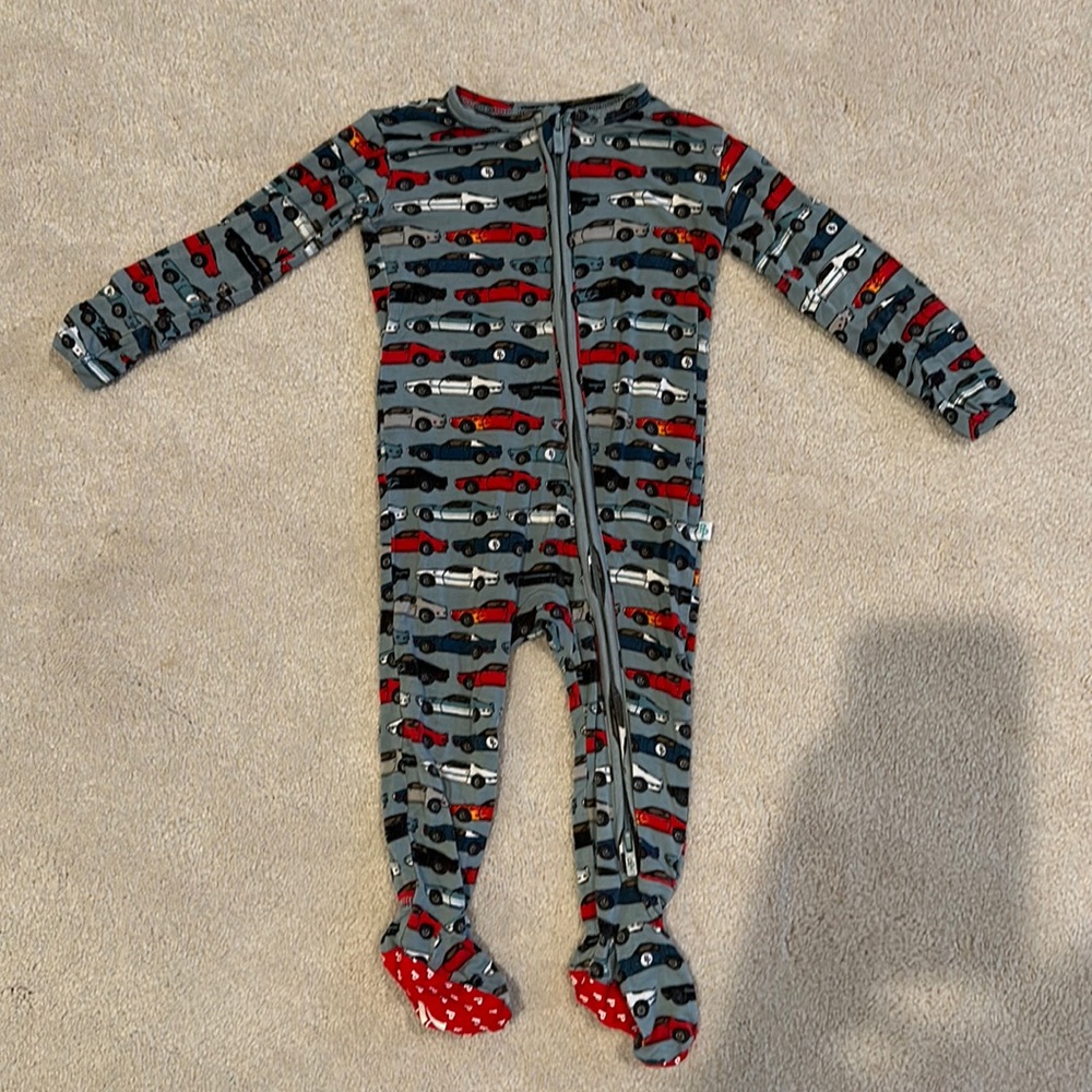 Posh Peanut Miles One Piece Zippered Footie - 3-6 Months